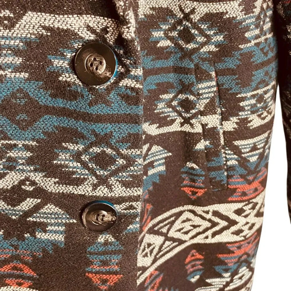 Skies Are Blue by Anthropologie Aztec Coat - Picture 7 of 13